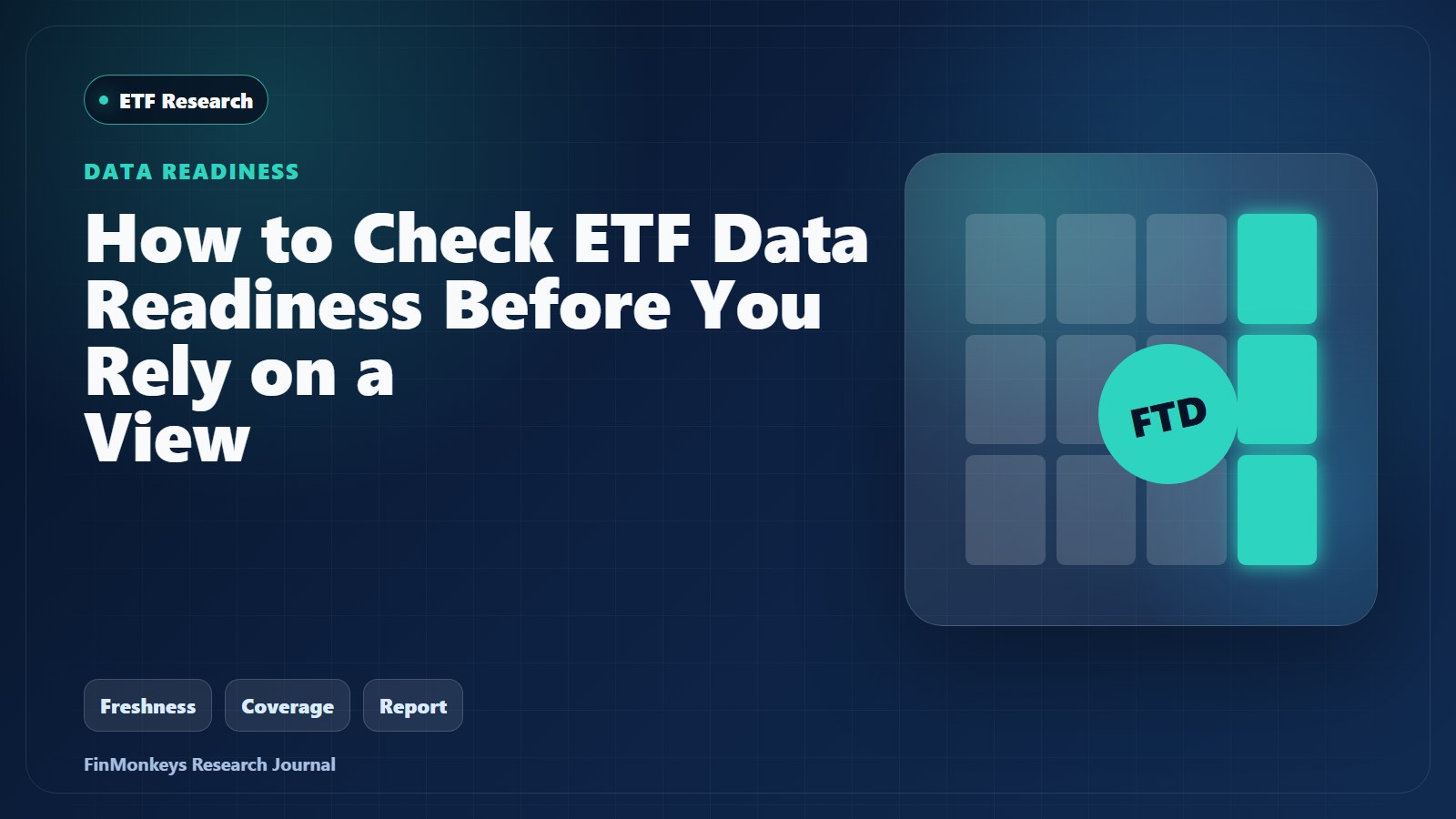 How to Check ETF Data Readiness Before You Rely on a View cover image